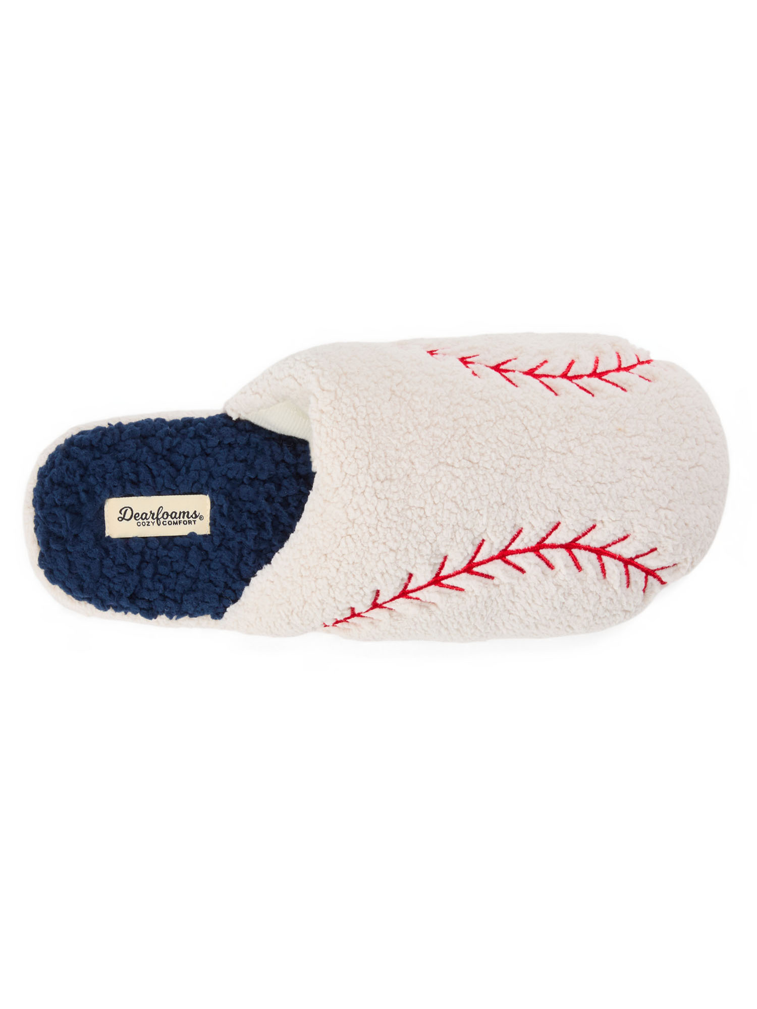 Dearfoams Men's Sports Scuff Slippers