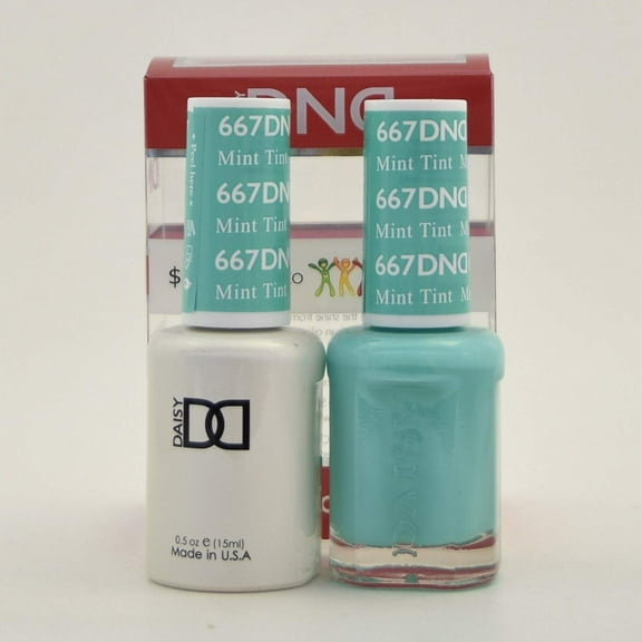 *Duo Gel* (Gel & Matching Polish) (667 Mint Tint), Guarantee 3-5 days By DND