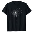 thumbnail image 1 of AALJY Funny Music Notes Gift For Men Women Cool Dandelion Flower T-Shirt, 1 of 5