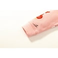 thumbnail image 3 of DDSOL Chandails en Molleton en Coton pour Filles Col Rond Mignons le Hérisson et le Renard Chandail Rose, 3 of 4