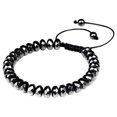 thumbnail image 2 of Pulsera magnética de cálculos biliares negros, piedra energética, forma de salud, pulsera tejida retro., 2 of 4