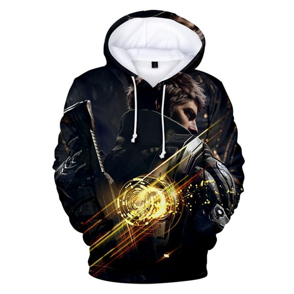 The First Descendant Merch Hoodie Trendy Print Sweatshirts Men And Women Fashion Tops