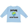 thumbnail image 3 of Inktastic Future History Teacher Boys or Girls Long Sleeve Toddler T-Shirt, 3 of 5
