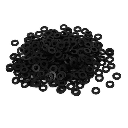 

M3 x 6mm x 1mm Nylon Flat Pads Insulating Washers Gaskets Fastener 400PCS
