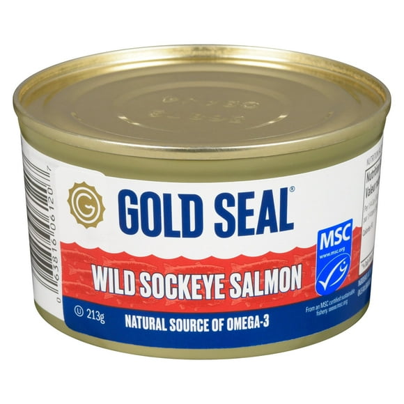 Gold Seal Saumon Sockeye sauvage 213g