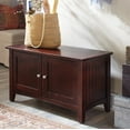 thumbnail image 5 of Alaterre Shaker Cottage Storage Bench/Coat Hook with Storage, Espresso, 5 of 9
