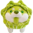 thumbnail image 3 of Peluche de perro vegetariano, muñeco de peluche de 35 cm, suave y esponjoso, 3 of 8