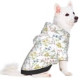 thumbnail image 2 of Balery Floral Sudadera con Capucha para Perros Pequeños – Ropa para Mascotas, Disfraz para Perros y Gatos, Ideal para Fiestas y Cosplay-X-Small, 2 of 7