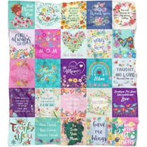 Mom Blanket Christmas Birthday Gifts for Mom from Daughter Unique Super Soft Throw I Love You Mom Blanket Thank You Best Mom Gifts for Christmas Thanksgiving
