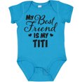 thumbnail image 3 of Inktastic My Best Friend is My Titi with Hearts Boys or Girls Baby Bodysuit, 3 of 5