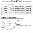 thumbnail image 2 of Bigersell Women's Underwear Clearance Pregnancy Underwear Seamless Panty Style P-544 Polyester Cheeky Panties High Waisted Thong Briefs High Waist Women's Bikini Panties Red S, 2 of 6