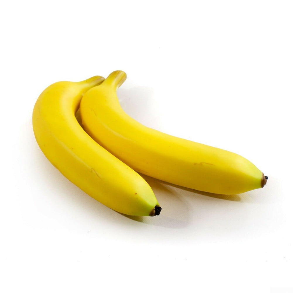 Set of 8 Artificial Bananas for Decoration 
