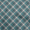 thumbnail image 1 of oneOone Polyester Spandex Dark Teal Green Fabric Check Craft Projects Decor Fabric Printed By The Yard 56 Inch Wide, 1 of 4