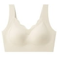 thumbnail image 4 of Hontri Wireless Anti-Sag Bras for Women - Full Support Smoothing Sports Bras (Plus Size, Everyday Lift & Comfort) White XXL, 4 of 4