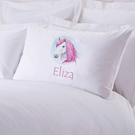 Personalized Monogrammed Pillowcase Sale! Sale! Sale! Monogrammed Personalized Custom Unicorn Pillowcase for Kidz. Made in the USA. ()