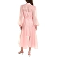 thumbnail image 2 of Beulah womens  Long Sleeve Midi Dress, m, Pink, 2 of 3