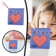thumbnail image 2 of Interactive Early Learning Sensory Cloth Book For Development With Tearing Pages And Crinkle Sounds, 2 of 5