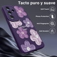 thumbnail image 4 of Threehao Funda para Samsung Galaxy S23, Ultra Delgado Flexible Suave TPU Silicona Carcasa con Moda A, 4 of 5