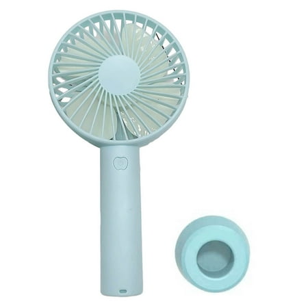 

Handheld Personal Fan Usb Rechargeable Cooler With Strap Adjustable 3 Speed