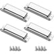 thumbnail image 1 of Magnetic Door Catch, Cupboard Cabinet Magnets Heavy Duty 4 Pack, Strong Stainless Steel Wardrobe Latches with Screws 95mm, 1 of 4