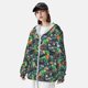 thumbnail image 3 of Balery Dinosaur Plays Soccer Sudadera ligera de manga larga con capucha y protección solar UPF 50+ para hombre y mujer, ideal para pesca y running-Small, 3 of 7