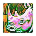 thumbnail image 3 of Rhinoceros Pop Artistry - Canvas, 3 of 25