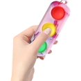 thumbnail image 4 of Mini Fidget Dimple Toy, New Designed Dimple Fidget Hand Toy, Dimple Stress Relief Toy Keychain, Portable Handheld Decompression Sensory Bubble Push Pop Toy for Adult Children (#001), 4 of 5