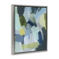 thumbnail image 3 of Stupell Industries Transitional Layered Green Paint Strokes Gray Floating Frame Canvas Art, 17 x 21, by Grace Popp, 3 of 8