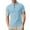 Light Blue, variant on Afdoent Mens Casual Polo Shirts Male Summer Mesh Ice Silk Solid Color Shirt Top Golf Shirts For Men Casual Lightweight Shirts For Men