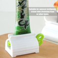 thumbnail image 4 of TORUBIA 6 Pieces Toothpaste Squeezer Rolling Tube Toothpaste Seat Holder Stand Rotate Toothpaste Dispenser for Bathroom-Red & Blue & Green, 4 of 8