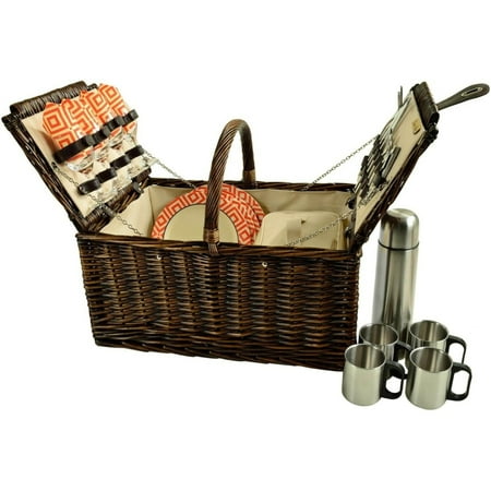 

Picnic at Ascot Buckingham Basket for 4 w/Coffee