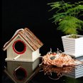 thumbnail image 3 of Casa colgante de madera para pájaros Caja de de de Estación de Alimentación de Pájaro Pequeña de de Novedad Colgante Magideal Casa colgante de madera para pájaros, 3 of 8