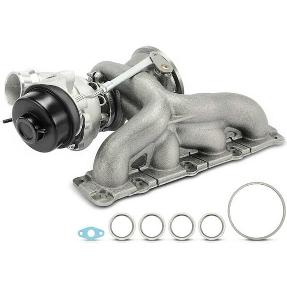Turbocharger 1 - Compatible with 2012 - 2014 BMW 328i Base 2.0L 4-Cylinder Turbocharged 2013