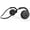 Black, variant on Small Bluetooth Headphones Wrap Around Head - Sports Wireless Headset with Built in Microphone and Crystal-Clear Sound, Foldable and Carried in The Purse, and 12-Hour Battery Life, Blue