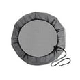 thumbnail image 2 of sunsanly Water Buckets Mesh Covers Drawstring Design Easy to Use Net Cover Anti-Mosquito Protection All-Season Outdoor Rain Barrel Covers Netting for Rain Barrels, 2 of 7