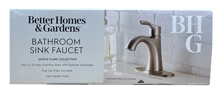 Better Homes & Gardens Simple Flair Single Hole Bathroom Faucet photo 6