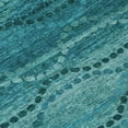 thumbnail image 2 of Dalyn Rugs Machine Washable Indoor/Outdoor Chantille ACN2031 Turquoise 2'3"x7'6" Runner Rug, 2 of 7
