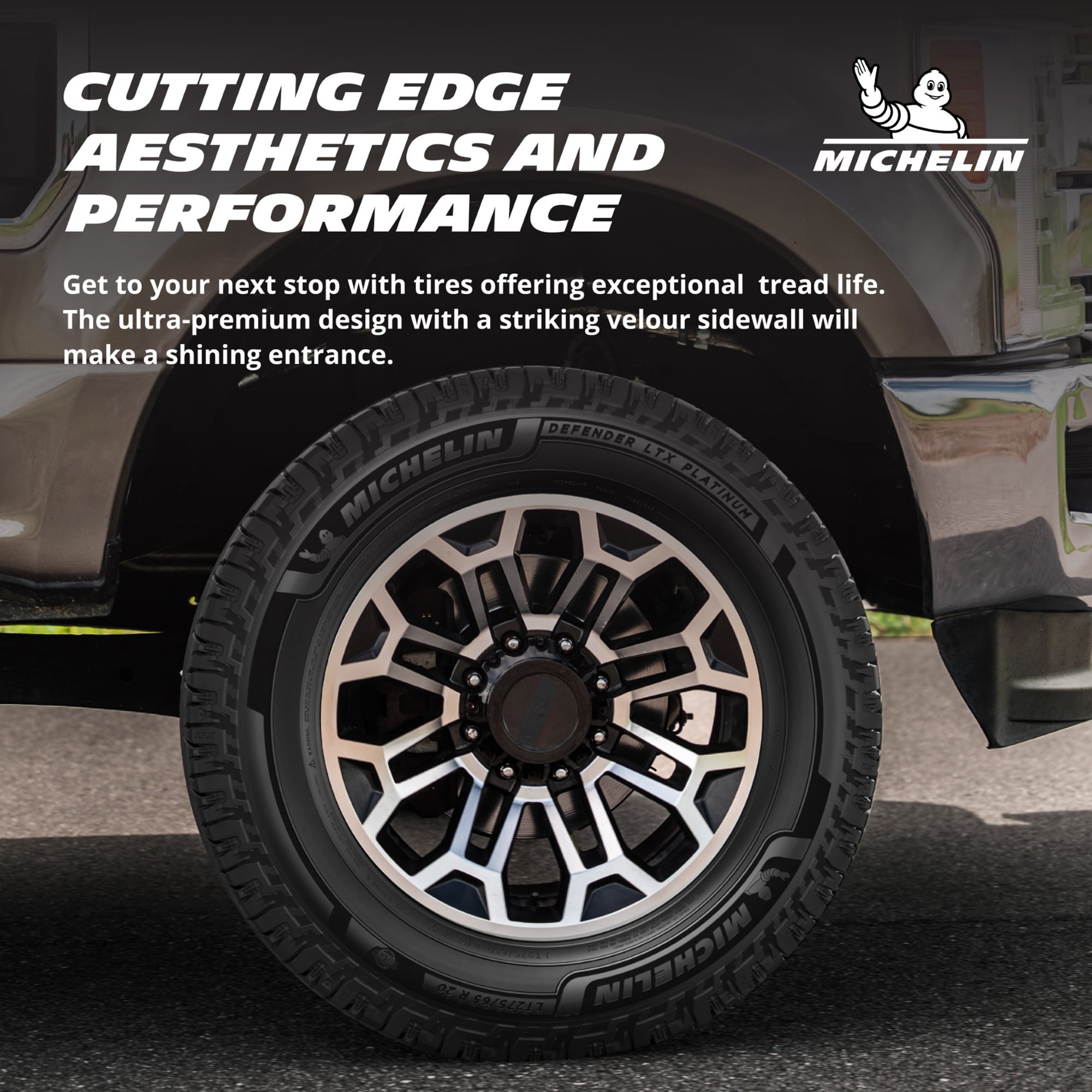 Michelin Defender LTX Platinum All-Season LT275/65R20/E 126/123S Tire