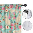 thumbnail image 4 of Blackout Kids Curtains,Golden Retriever Dog and Flowers Childrens Insulated Curtains Set Of 2,Bedroom Essentials,Toddler Room Decor 52x84in(132x213cm), 4 of 4