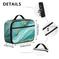 thumbnail image 6 of Blue and Gold Marble Pattern Insulated Lunch Bag Teens,Bento School Lunch Bag for Teens for Work,Picnic or Travel 10.6x7.7x4.3 Inches,12 Can Capacity, 6 of 6