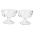 thumbnail image 5 of Pretyzoom Transparent Glass Dessert Bowls for Home Use Perfect for Yogurt Ice Cream 2Pcs, 5 of 8