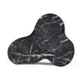 thumbnail image 4 of Pemberly Row Slab Black Marble Concrete Indoor / Outdoor Side Table, 4 of 8