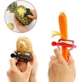 thumbnail image 2 of Peelers, Magic Trio Peelers Set Of 3 New Fruit & Vegetable Kitchen Starter Kit, 2 of 8