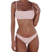 Aellinatey Bikinis Sexy Women Swimsuit Push Up Brazilian Bikini Shoulder Straps Swimwear
