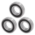 thumbnail image 4 of Rubber Sealed Ball Bearing 3Pcs Deep Groove Ball Bearing Rubber Seal Accessory Set Kit For Equipment Machine, 4 of 8