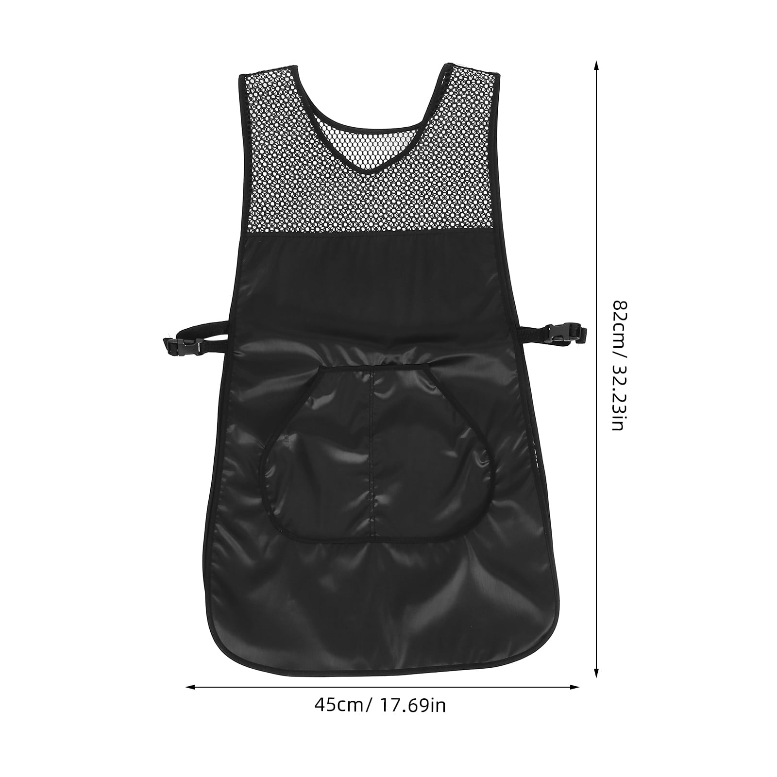 Thicker Rubber Apron, 51.18 X 35.43" Adjustable Apron, Heavy Duty Oil & Chemical Resistant Work Apron, Extra Long Waterproof Aprons For Dish Washing, Gardening, Lab Work, Butcher & Dog Grooming, Black - View #9