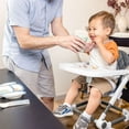 thumbnail image 3 of Monbebe Portable Foldable Toddler Booster Seat, Grey, 3 of 16