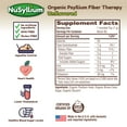 thumbnail image 2 of Nusyllium Organic Psyllium Husk Powder, Unflavored, Non-GMO, Gluten-Free, 21oz, 85 Servings, 2 of 10