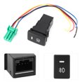 thumbnail image 3 of Interruptor De Botón De Luz Antiniebla, Botón De Luz Antiniebla Negro Que Controla La Lámpara Antiniebla, Para PRIUS/LEVIN Camry Levin Con Cable Highlander YARIS, 3 of 7