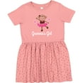 thumbnail image 3 of Inktastic Grammie Girl Ballerina Monkey Girls Toddler Dress, 3 of 5